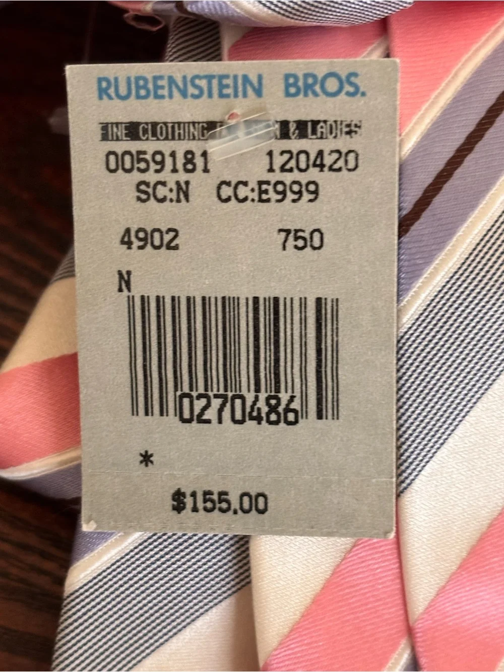 Brand New Brioni Neck Tie Made In Italy
